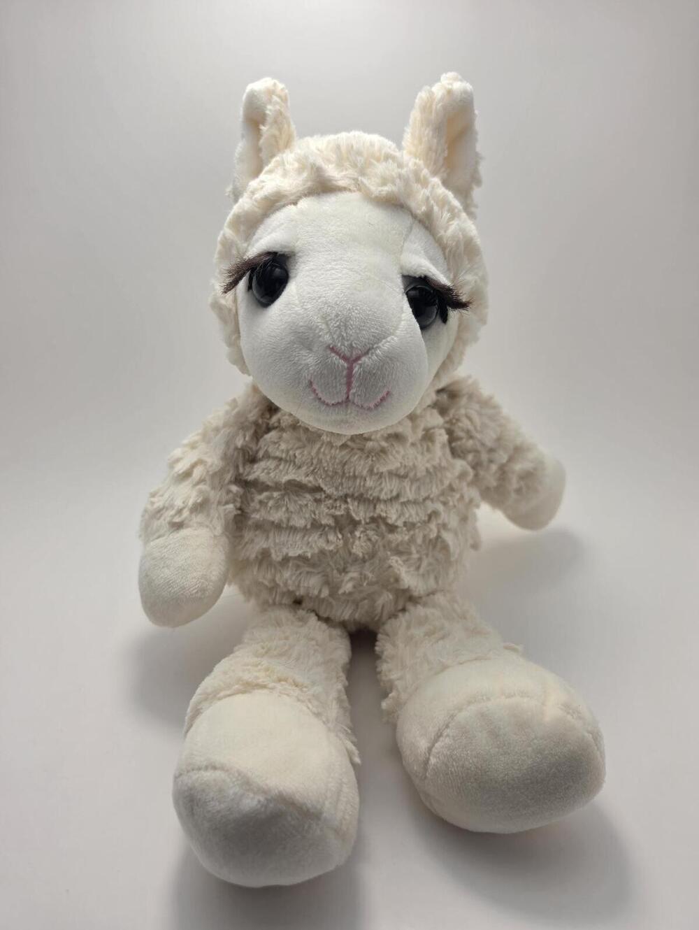 Ganz Lamb Chop Plush Eyelashes Sitting Lamb Plush Stuffed Animal Rare (12 inch)